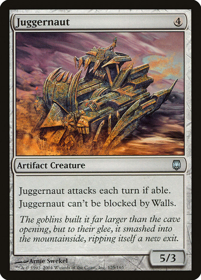 Juggernaut [Darksteel] Magic: The Gathering