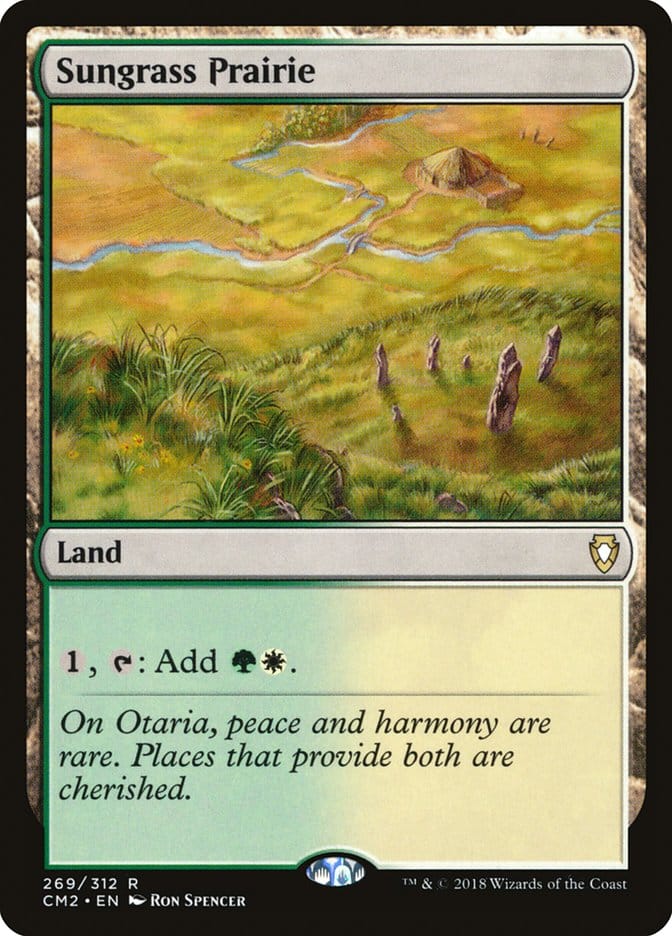 Sungrass Prairie [Commander Anthology Volume II] Magic: The Gathering
