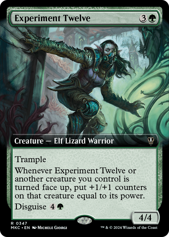 Experiment Twelve (Extended Art) [Murders at Karlov Manor Commander] Magic: The Gathering