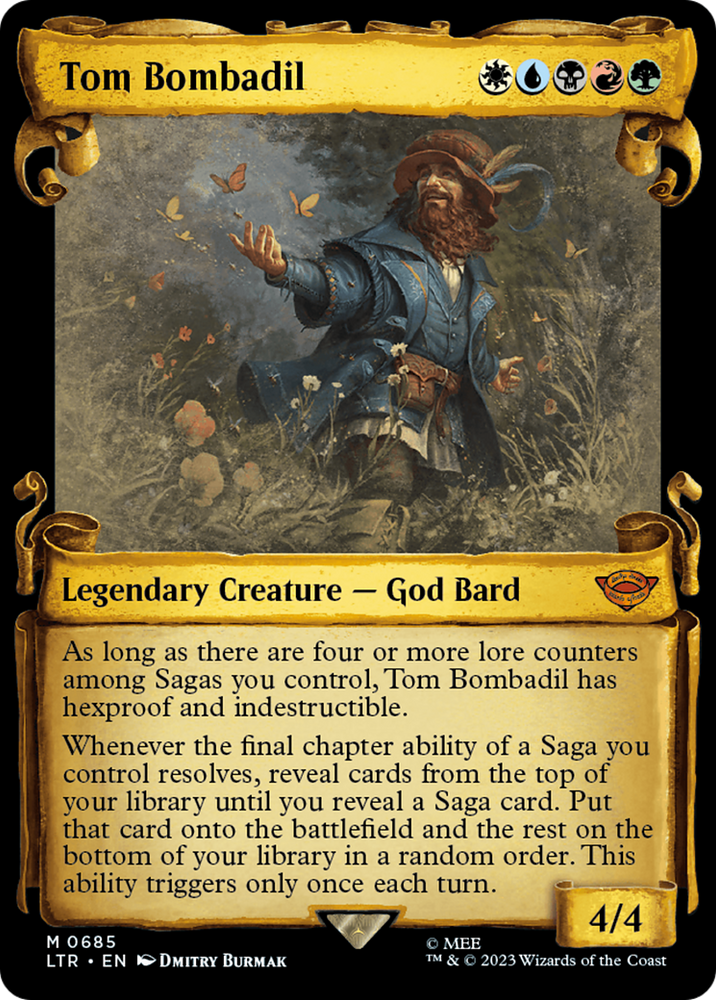 Tom Bombadil [The Lord of the Rings: Tales of Middle-Earth Showcase Scrolls] Magic: The Gathering
