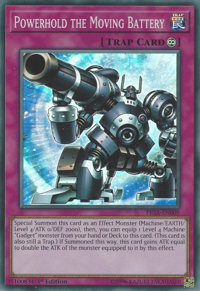 Powerhold the Moving Battery [FIGA-EN005] Super Rare - Yugioh Cards For Your TCG Needs!