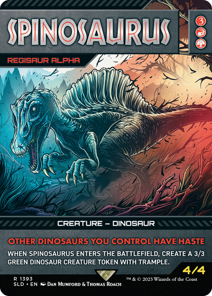 Spinosaurus - Regisaur Alpha [Secret Lair Drop Series] Magic: The Gathering