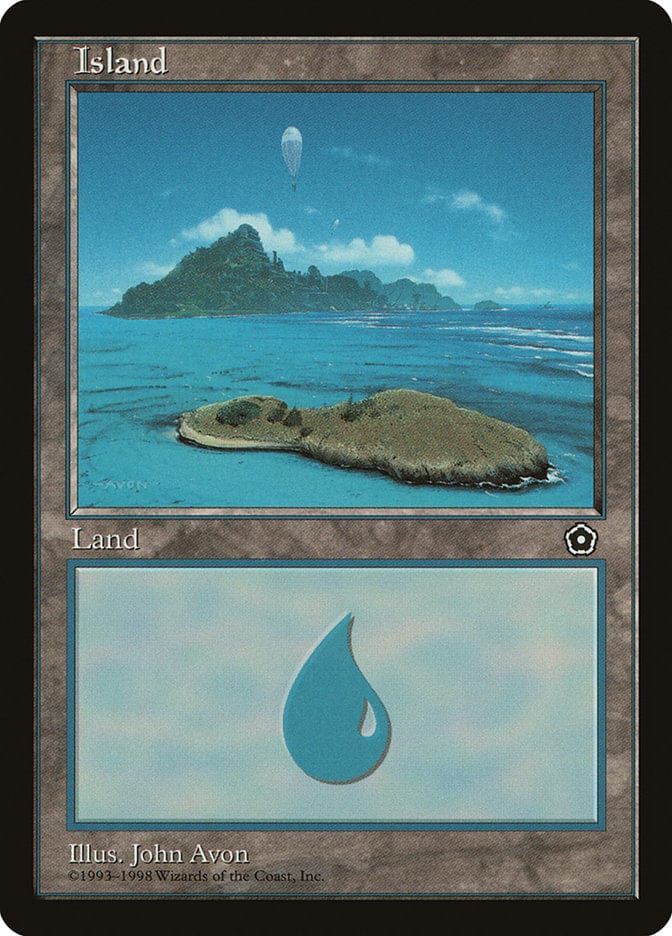 Island (155) [Portal Second Age] Magic: The Gathering