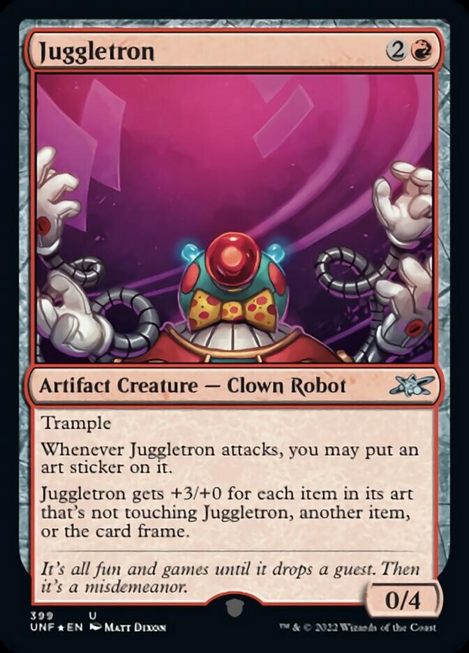 Juggletron (Galaxy Foil) [Unfinity] Magic: The Gathering