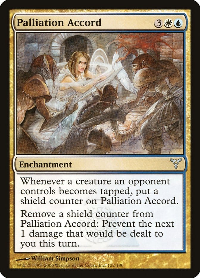 Palliation Accord [Dissension] Magic: The Gathering