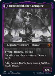 Jerren, Corrupted Bishop // Ormendahl, the Corrupted [Innistrad: Double Feature] Magic: The Gathering