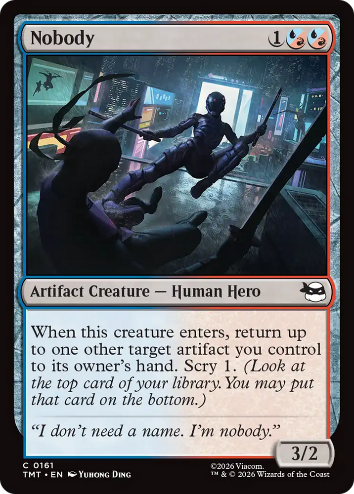 Nobody [Teenage Mutant Ninja Turtles] Magic: The Gathering