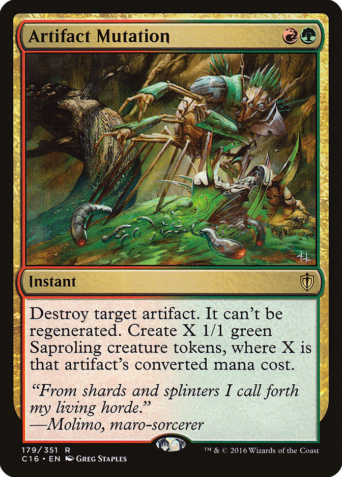 Artifact Mutation [Commander 2016] Magic: The Gathering