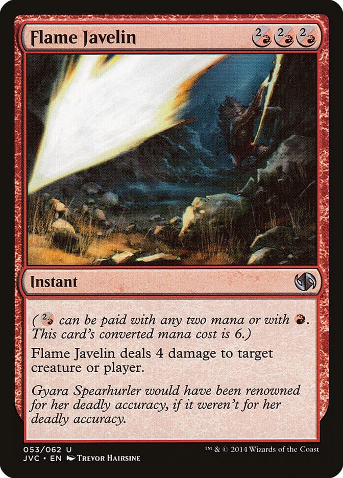 Flame Javelin [Duel Decks Anthology] Magic: The Gathering