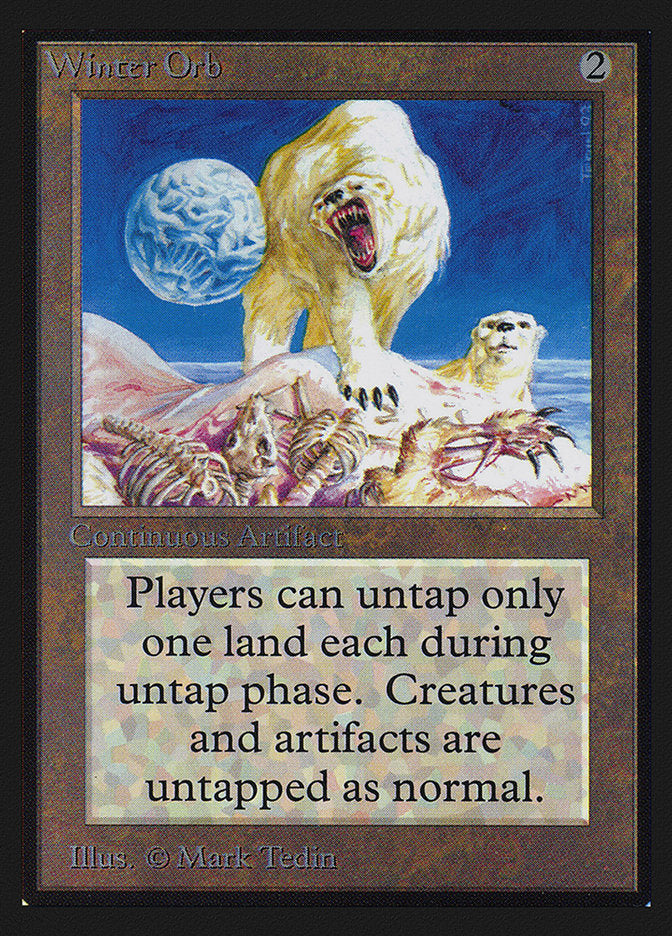 Winter Orb [International Collectors' Edition] Magic: The Gathering