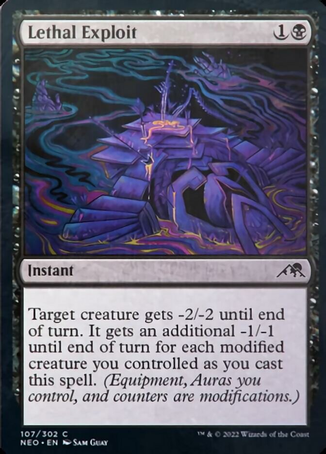 Lethal Exploit [Kamigawa: Neon Dynasty] Magic: The Gathering