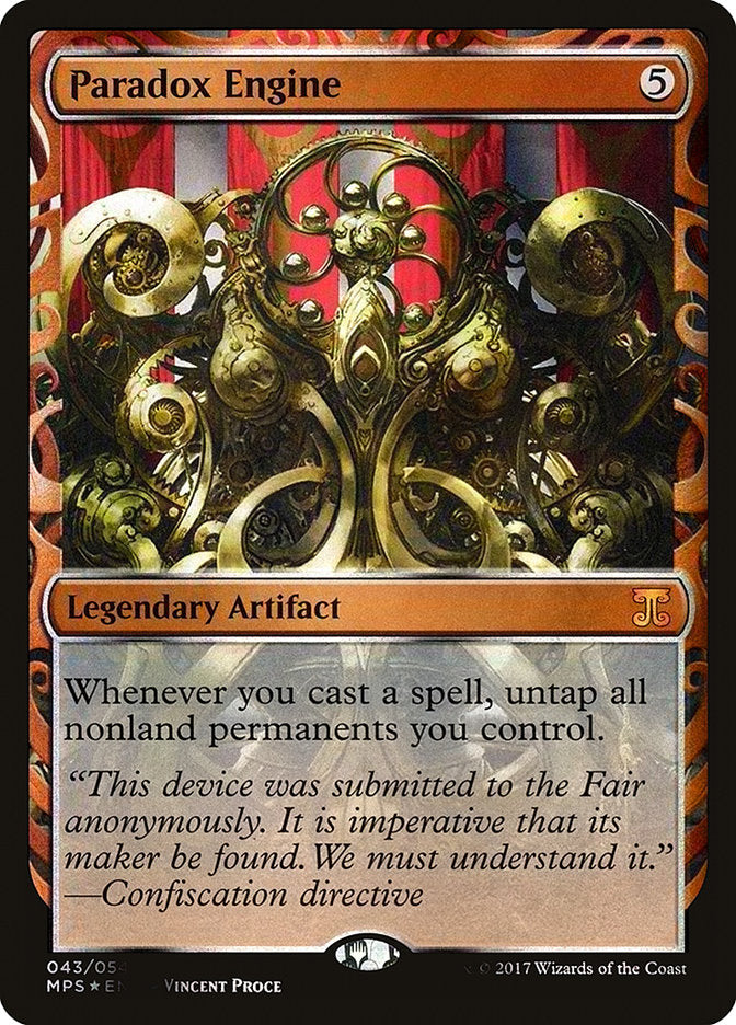Paradox Engine [Kaladesh Inventions] Magic: The Gathering