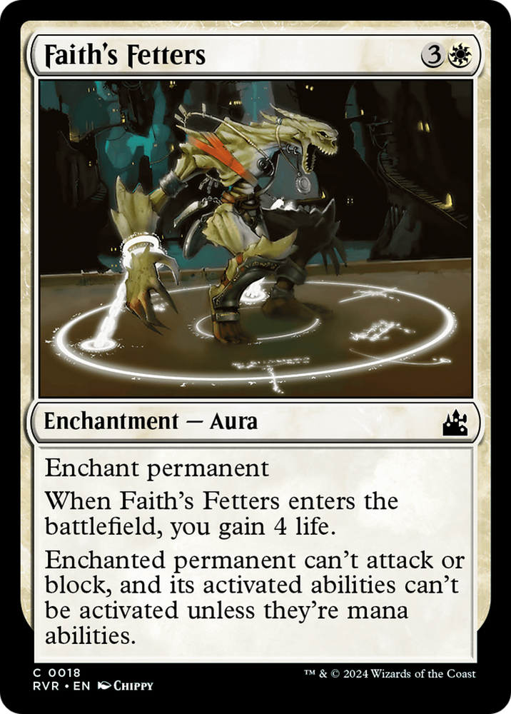 Faith's Fetters [Ravnica Remastered] Magic: The Gathering