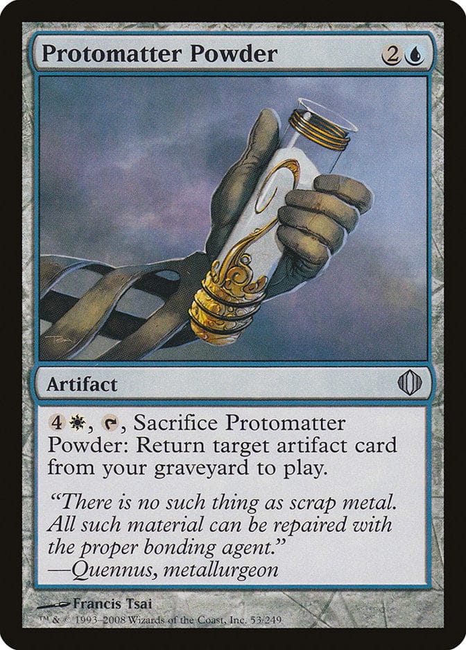 Protomatter Powder [Shards of Alara] Magic: The Gathering