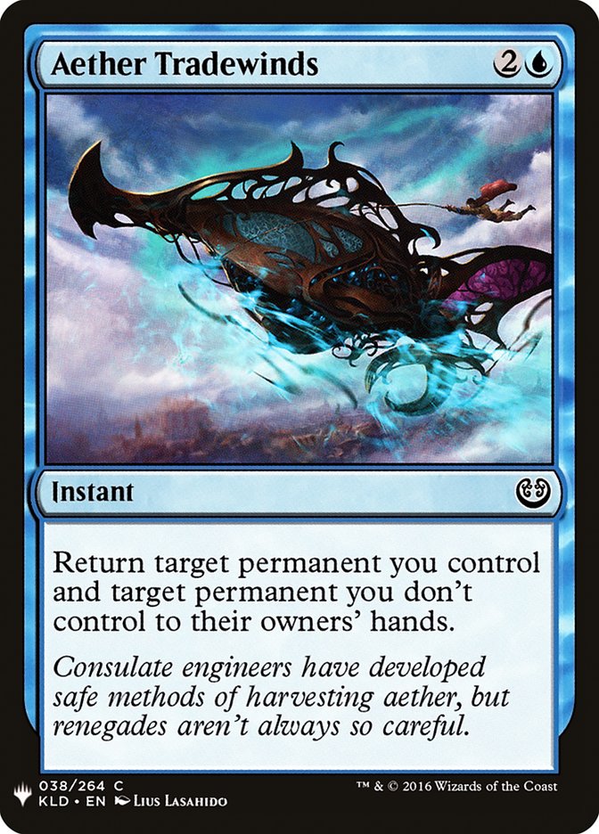 Aether Tradewinds [Mystery Booster] Magic: The Gathering