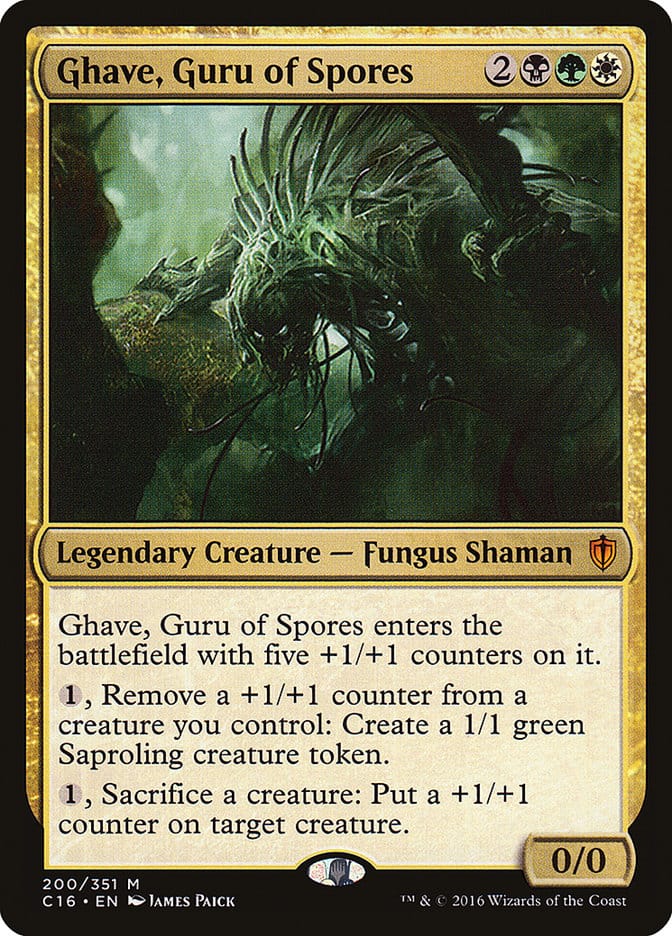 Ghave, Guru of Spores [Commander 2016] Magic: The Gathering