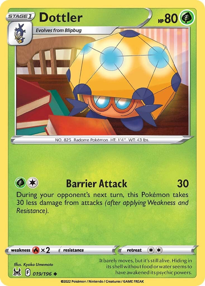 Dottler (019/196) [Sword & Shield: Lost Origin] Pokémon