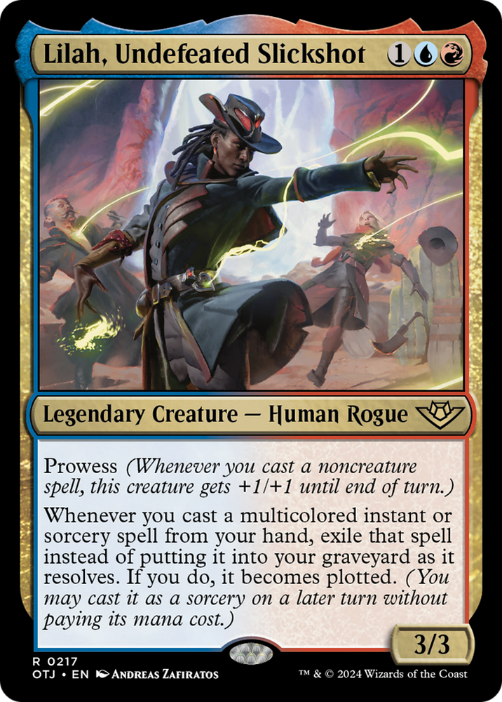 Lilah, Undefeated Slickshot [Outlaws of Thunder Junction] Magic: The Gathering