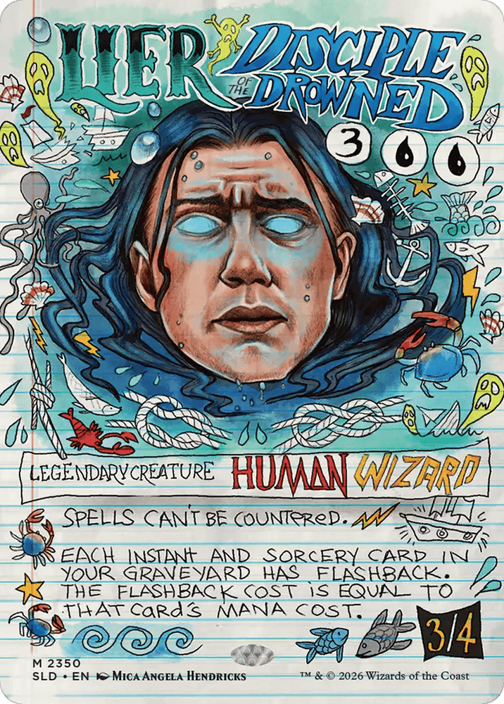 Lier, Disciple of the Drowned [Secret Lair Drop Series]