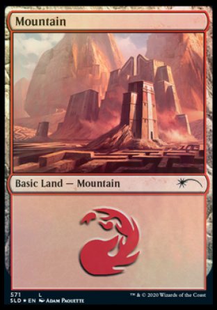 Mountain (Minotaurs) (571) [Secret Lair Drop Promos] Magic: The Gathering