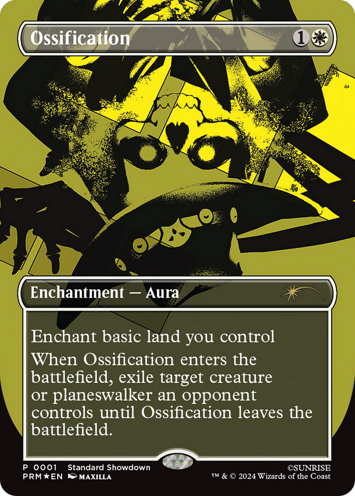 Ossification [Standard Showdown Promos] Magic: The Gathering