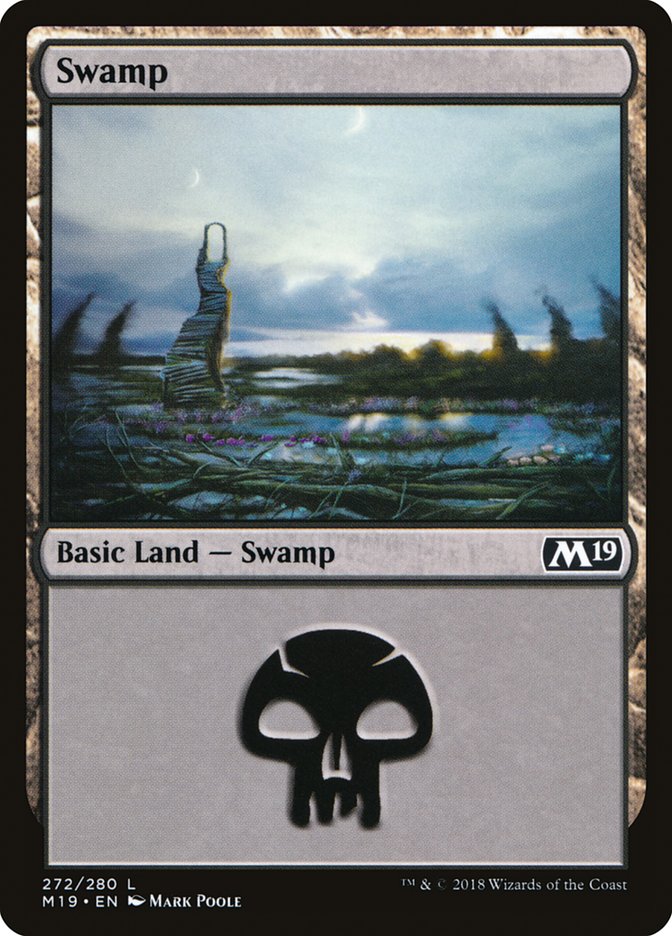 Swamp (272) [Core Set 2019] Magic: The Gathering