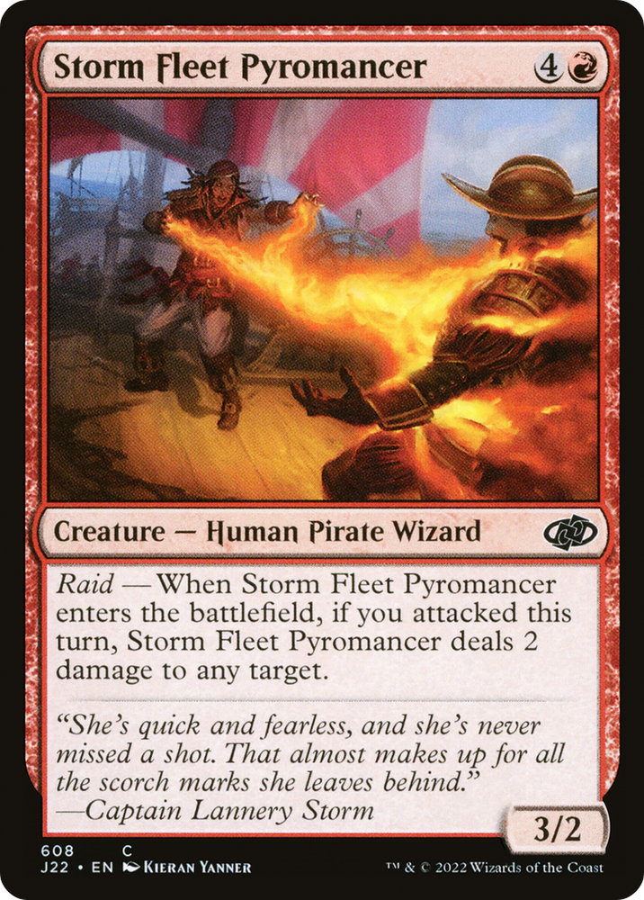 Storm Fleet Pyromancer [Jumpstart 2022] Magic: The Gathering