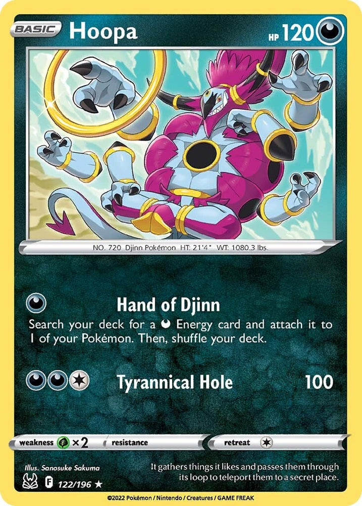 Hoopa (122/196) [Sword & Shield: Lost Origin] Pokémon