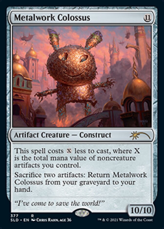 Metalwork Colossus (377) [Secret Lair Drop Series] Magic: The Gathering