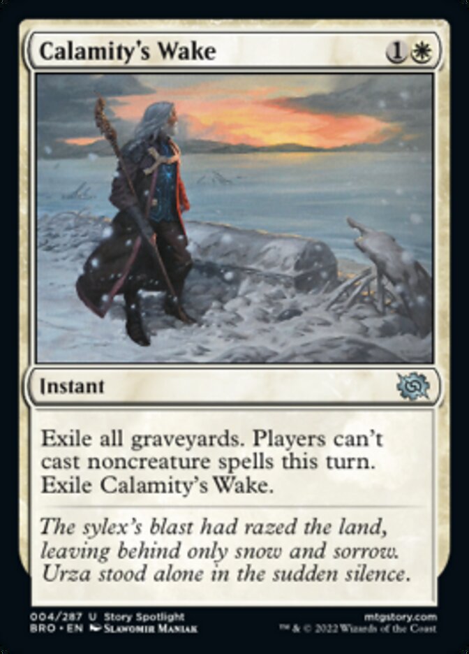 Calamity's Wake [The Brothers' War] Magic: The Gathering