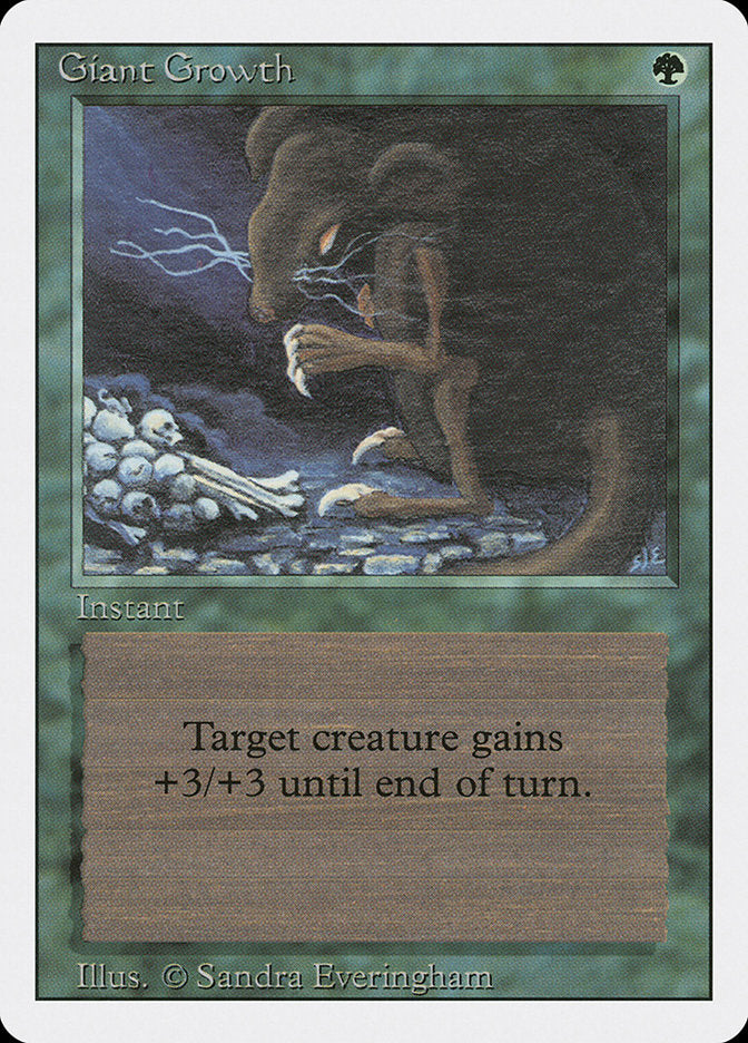 Giant Growth [Revised Edition] Magic: The Gathering