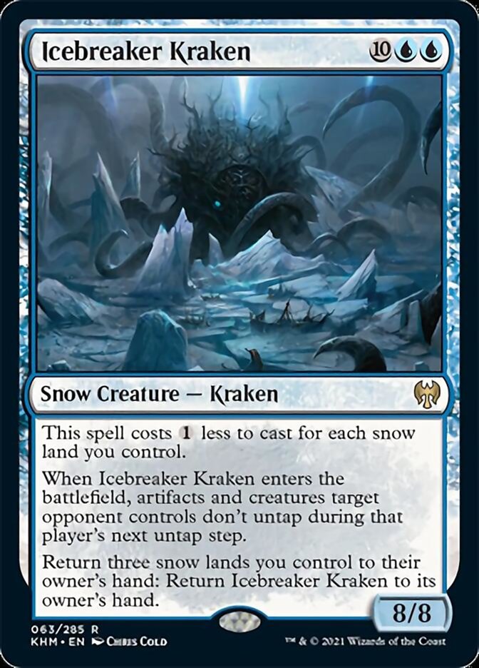 Icebreaker Kraken [Kaldheim] Magic: The Gathering