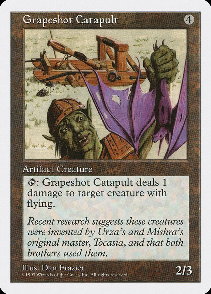 Grapeshot Catapult [Fifth Edition] Magic: The Gathering