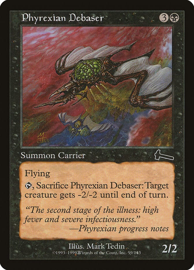 Phyrexian Debaser [Urza's Legacy] Magic: The Gathering