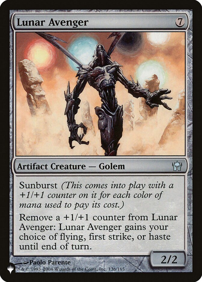 Lunar Avenger [The List] Magic: The Gathering