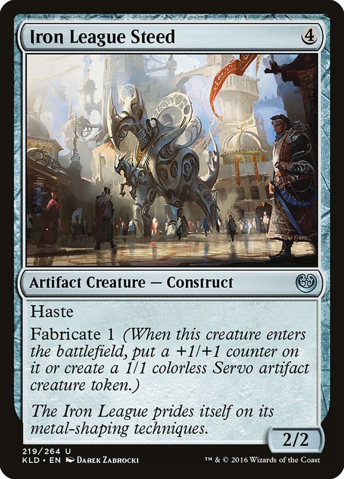 Iron League Steed [Kaladesh] Magic: The Gathering