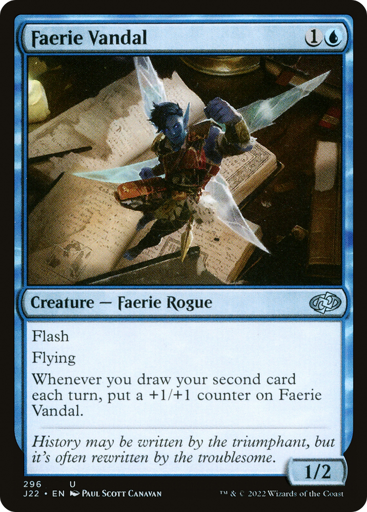 Faerie Vandal [Jumpstart 2022] Magic: The Gathering
