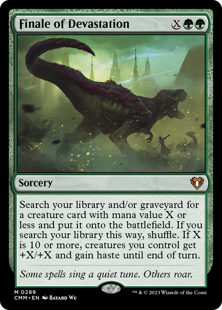 Finale of Devastation [Commander Masters] Magic: The Gathering