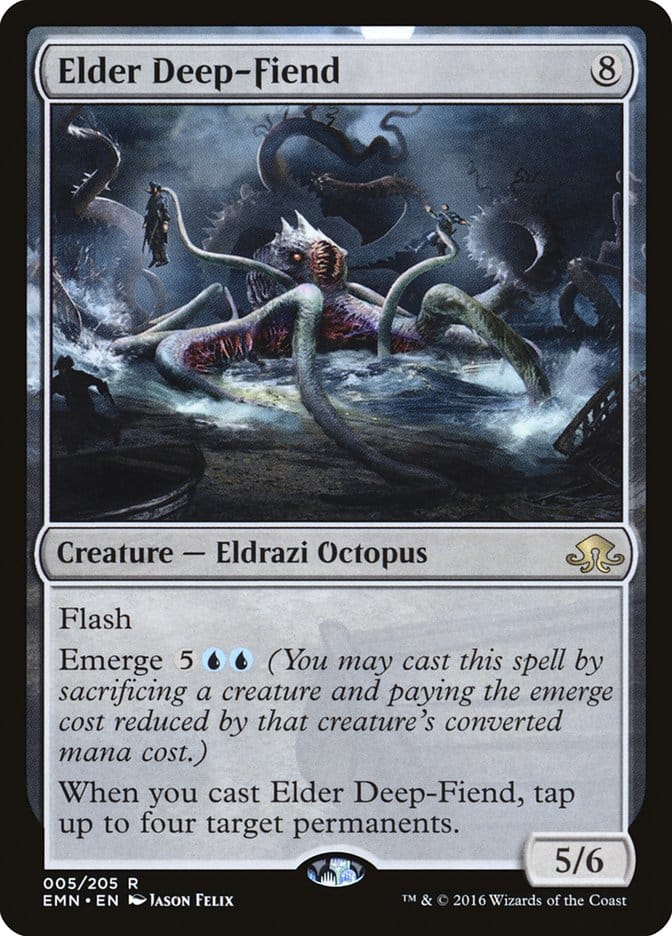 Elder Deep-Fiend [Eldritch Moon] Magic: The Gathering