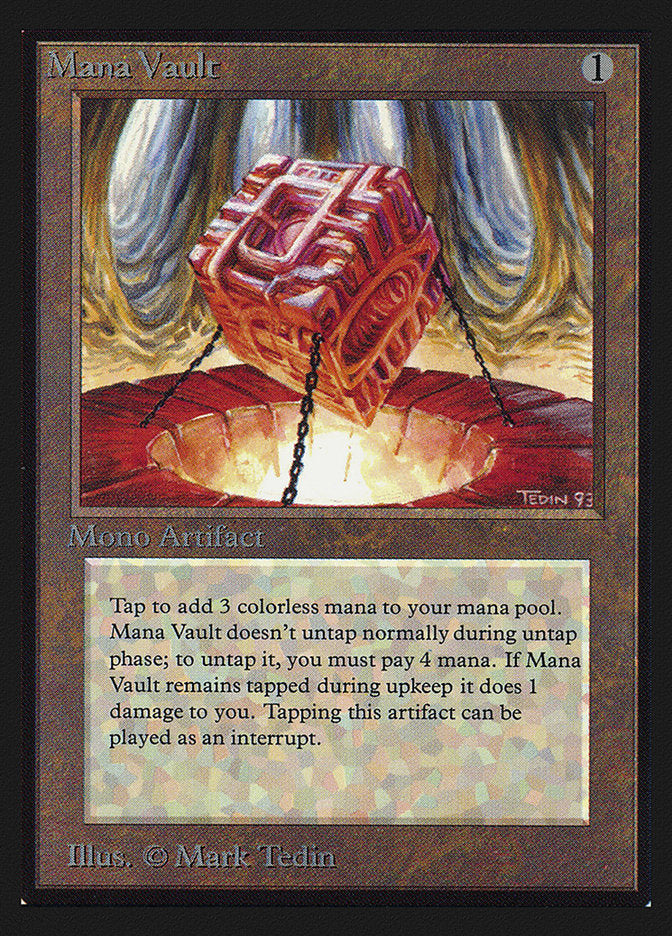 Mana Vault [International Collectors' Edition] Magic: The Gathering
