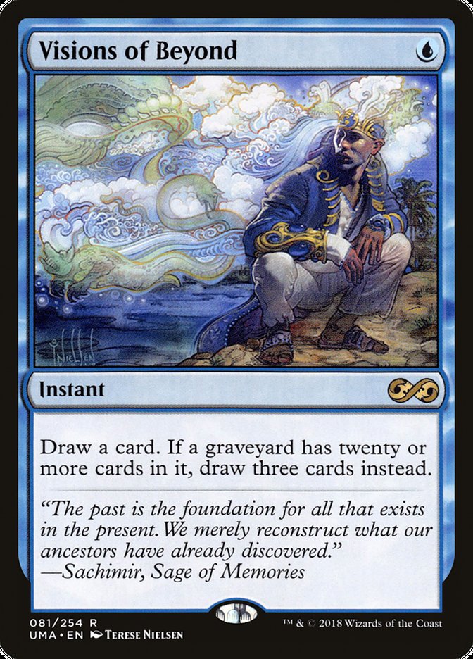 Visions of Beyond [Ultimate Masters] Magic: The Gathering