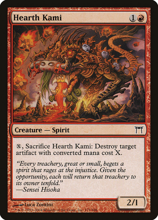 Hearth Kami [Champions of Kamigawa] Magic: The Gathering