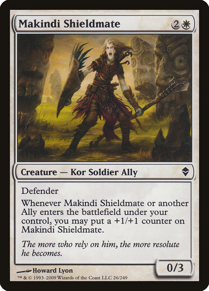 Makindi Shieldmate [Zendikar] Magic: The Gathering