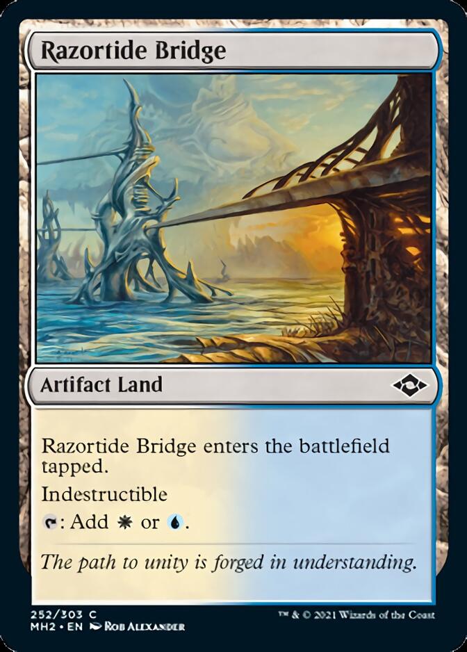 Razortide Bridge [Modern Horizons 2] Magic: The Gathering