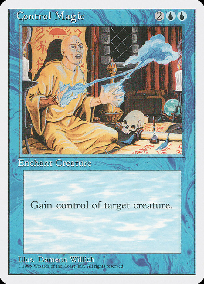 Control Magic [Fourth Edition] Magic: The Gathering