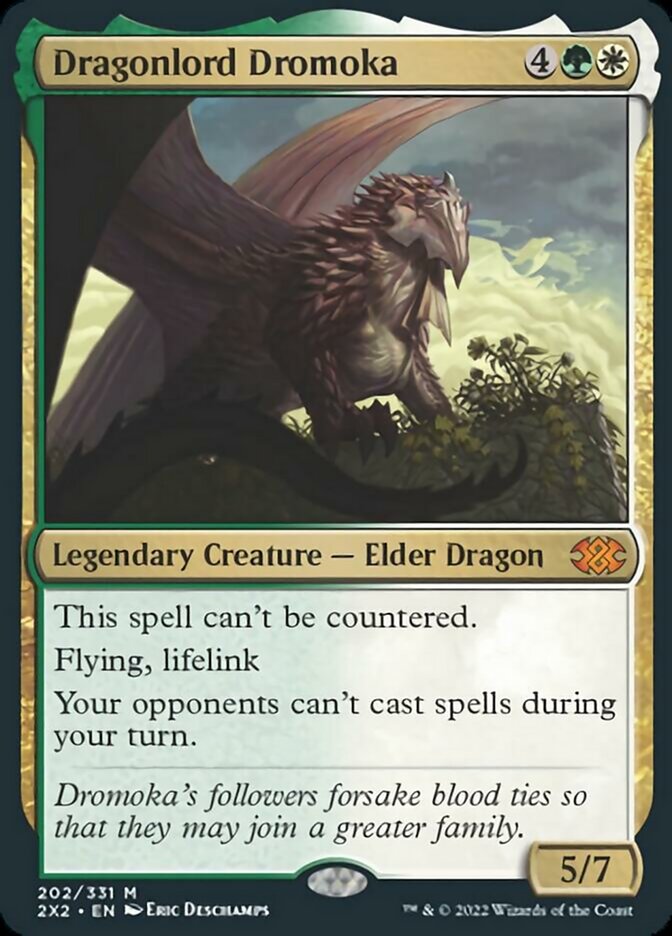 Dragonlord Dromoka [Double Masters 2022] Magic: The Gathering