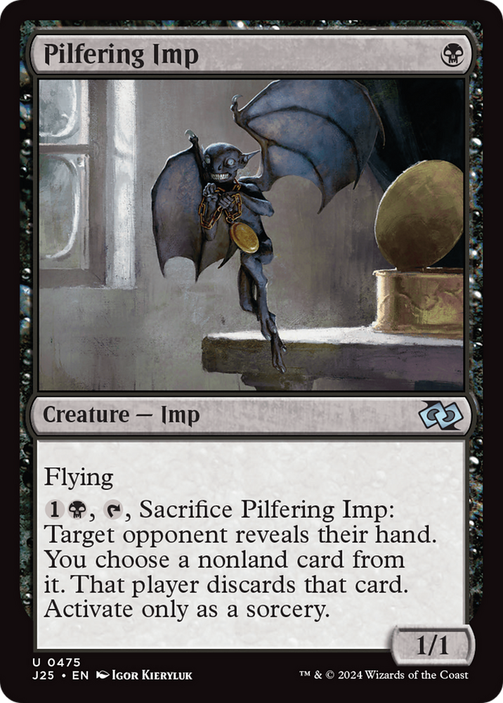 Pilfering Imp [Foundations Jumpstart] Magic: The Gathering