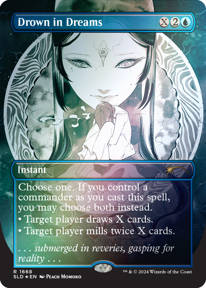 Drown in Dreams (Rainbow Foil) [Secret Lair Drop Series] Magic: The Gathering