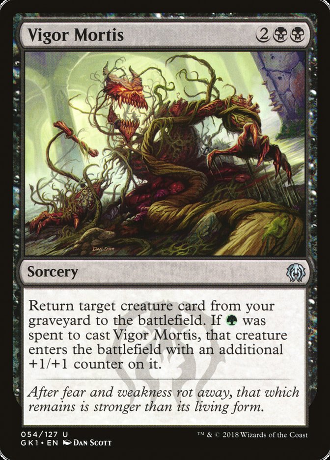 Vigor Mortis [Guilds of Ravnica Guild Kit] Magic: The Gathering