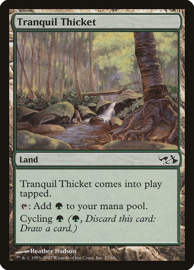 Tranquil Thicket [Duel Decks: Elves vs. Goblins] Magic: The Gathering
